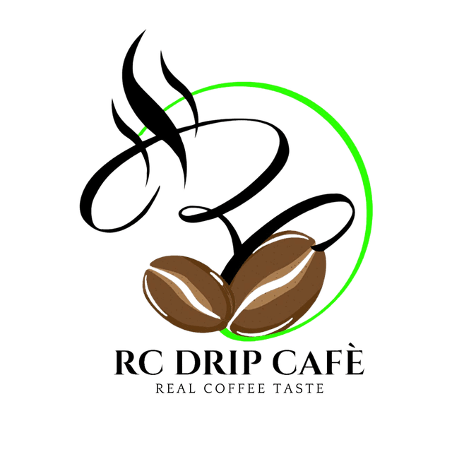 RC Drip Cafe- Real Coffee Drips logo